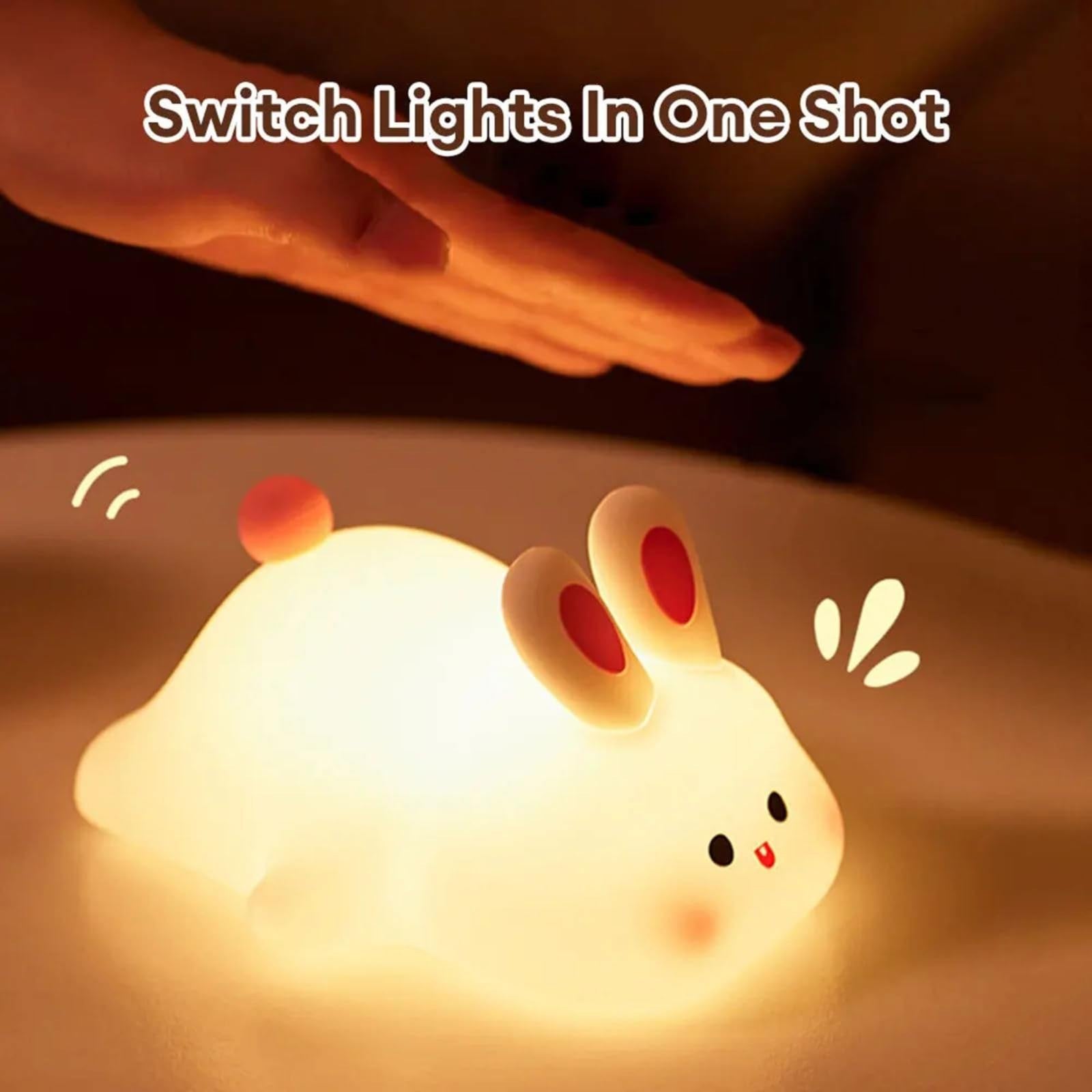 LAMPARA TOUCH DE CONEJO KAWAI