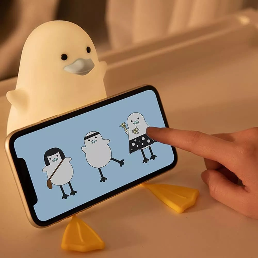 LAMPARA TOUCH DE PATITO