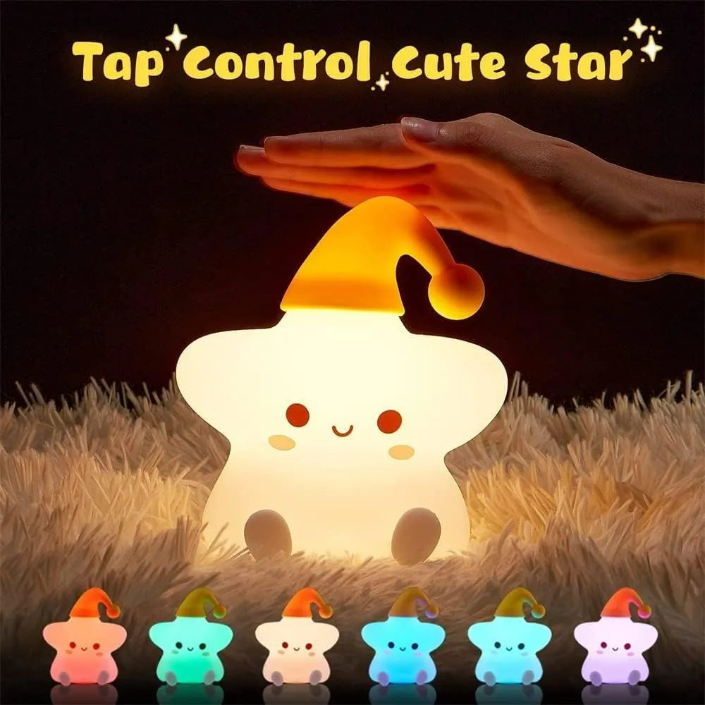 LAMPARA TOUCH DE ESTRELLA KAWAI
