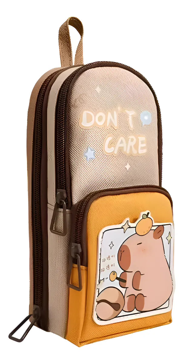 CARTUCHERA CAPIBARA CON ACCESORIOS