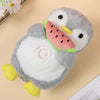 PINGÜINO CON SANDIA QUE RESPIRA