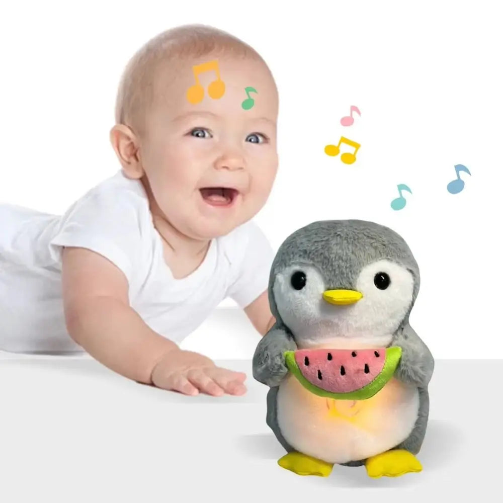 PINGÜINO CON SANDIA QUE RESPIRA