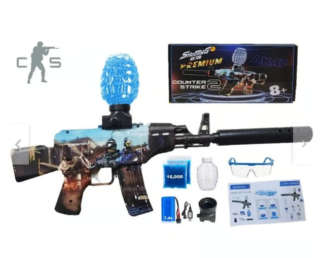 PISTOLA AK DE HIDROGEL LICENCIADA