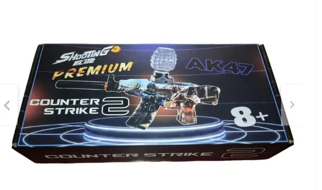 PISTOLA AK DE HIDROGEL LICENCIADA