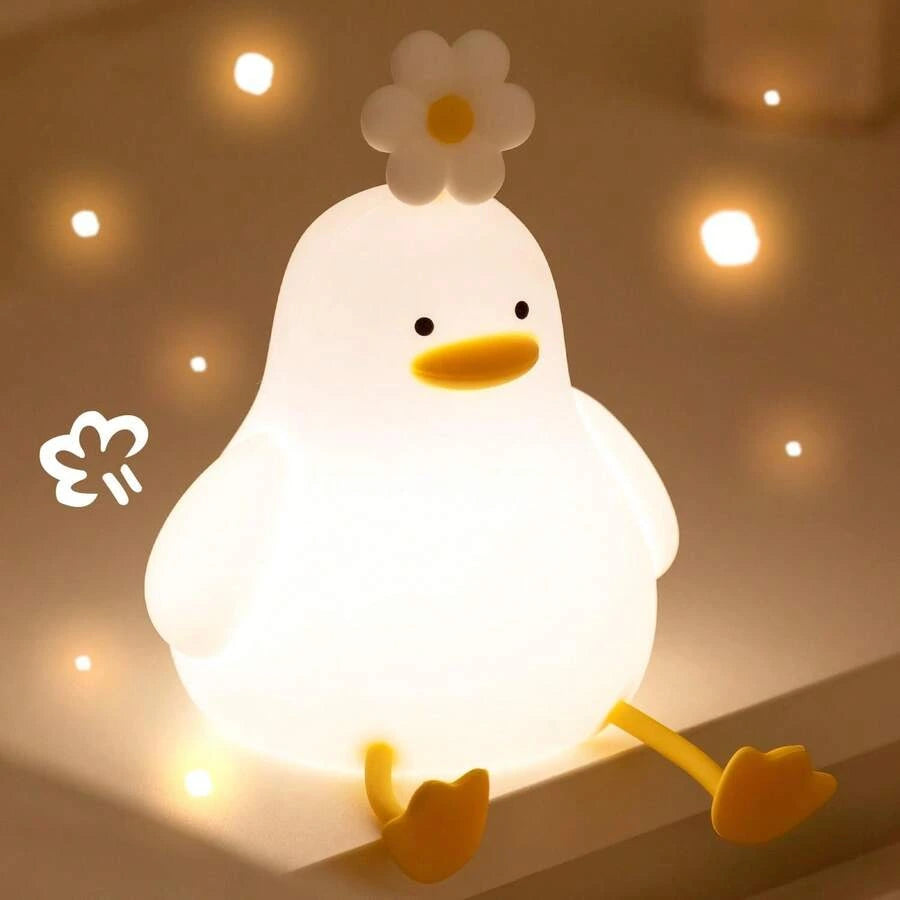 LAMPARA TOUCH DE PATITO FLOR